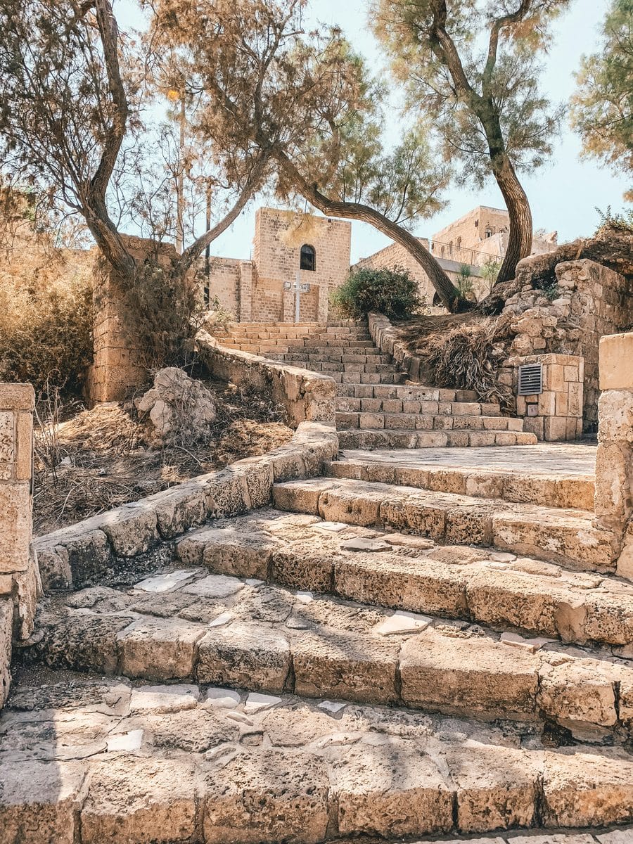 Ancient stone steps