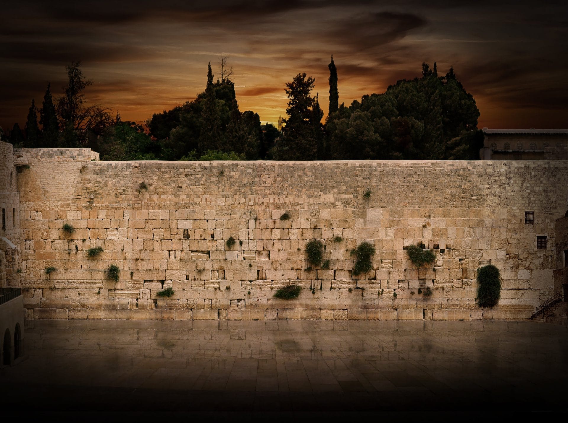 The Kosel at dusk